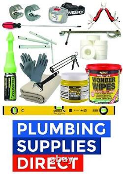 Professional Plumbing Tool Kit Complete Tool set Ideal Apprentice / Starter