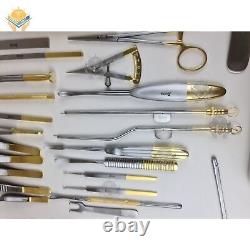 Rhinoplasty Set of 53 Pcs, Nose Surgery, Plastic Surgery Instruments Tools Kit