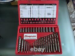 SNAP ON TOOLS 35 PIECE MASTER EXTRACTOR KIT EXD35 (1 Bit Missing Only)