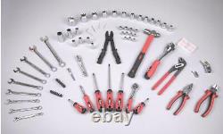 Sealey 100 Piece Socket, Ratchet Pliers Mechanic's Tool Home Car Kit Set, AK7400