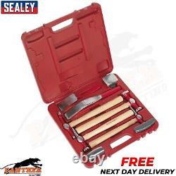 Sealey 9pc Panel Beating Kit CB58 Comprehensive Body Repair Tool Set