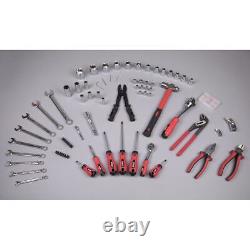 Sealey AK7400 1/4 1/2 Mechanic's Tool Kit 100 Piece Set