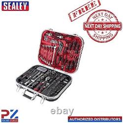 Sealey Ak7980 Mechanic's 144pc Mechanics Tool Kit Set Socket Screwdriver Ratchet