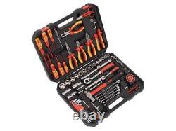 Sealey Electricians Tool Kit from Chrome Vanadium Steel 90 Pieces S01217