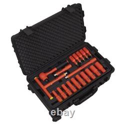 Sealey Insulated Tool Kit 1000V 1/2Sq Drive 49pc Premier Hand Tools