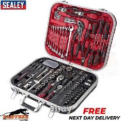 Sealey Premier AK7980 144 Piece Mechanics Tool Kit in Storage Case Red