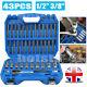 Shock Absorber Tool Kit 43PCS Suspension Top Mount Strut Nut Removal Socket Set