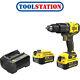 Stanley FatMax V20 18V Cordless Brushless Combi Drill 2 x 4.0Ah