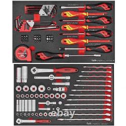 Teng 112 Piece Mixed Hand Tool Kit TC6TE01 In EVA Foam Sockets Spanners