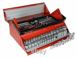 Teng TC187 Mega Rosso Tool Kit Set of 187 1/4 3/8 & 1/2in