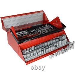 Teng TC187 Mega Rosso Tool Kit Set of 187 1/4 3/8 & 1/2in