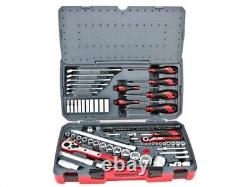 Teng TM095 95 Piece 1/4in and 1/2in Socket and Tool Set Free delivery