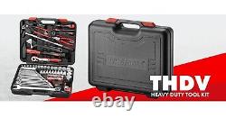 Teng Tools 105 Piece Heavy Duty Tool Kit Spanners 8-32mm, Sockets 8-32mm THDV105