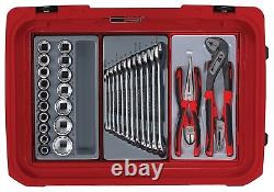 Teng Tools 113 Piece Mechanic's Portable Service Flight Style Tool Kit SC01