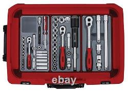 Teng Tools 113 Piece Mechanic's Portable Service Flight Style Tool Kit SC01