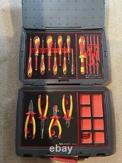 Teng Tools TC-6TE02 MECCA PRO TC-6T FOAM Electrician Tool Kit 29 Pie