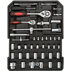 Tool Box Tools Set 599 Piece Toolbox Kit Spanners Screwdrivers Organiser Chest