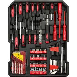 Tool Box Tools Set 599 Piece Toolbox Kit Spanners Screwdrivers Organiser Chest