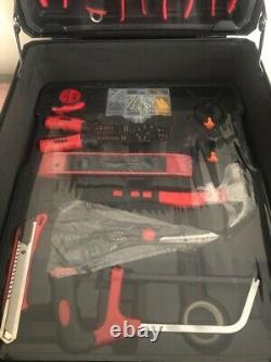 Tool Set Case Mechanics Kit Box Organiser with Castors Tool Box Trolley UK