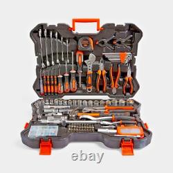 Tool Socket Set Heavy Duty Premium Hand Wrench Tool Kit Home DIY Garage Workshop