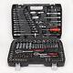 Tool Wrench 216PC Ratchet Socket Set 1/2 1/4 3/8 Spanners Toolbox Kit Driver