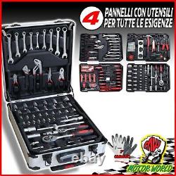 Toolbox Tool Set Complete Work Trolley Suitcase Tool Kit