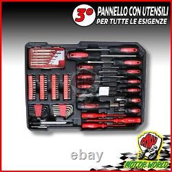 Toolbox Tool Set Complete Work Trolley Suitcase Tool Kit