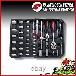 Toolbox Tool Set Complete Work Trolley Suitcase Tool Kit