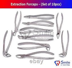 Tooth Extraction Forceps Surgical Dental Instruments Dentist Surgery Tools Kit