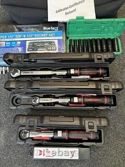 Torque Wrench and Socket Kit From TrackLink Professional Tools Set Very Heavy UK