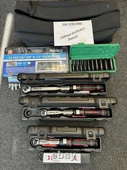 Torque Wrench and Socket Kit From TrackLink Professional Tools Set Very Heavy UK