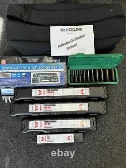 Torque Wrench and Socket Kit From TrackLink Professional Tools Set Very Heavy UK