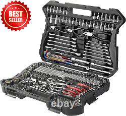 True MechanicT 314-Piece Tool & Socket Set, Professional Metric Mechanics Kit