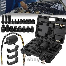 UPGRADE DIESEL INJECTOR PULLER Pneumatic Injector Extractor Puller Tool Kit Set