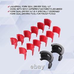 Universal Fork Seal Driver Tool Kit 35mm-50mm Set For Motorcycle Bike