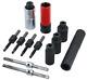 Universal Wheel Nut Extractor Tool Kit Set Ideal Removes Damaged Nuts Bolts