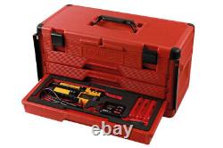 VDE AC DC Electrician Insulated Tool Kit 3 Drawer Toolbox 27pc Toolset