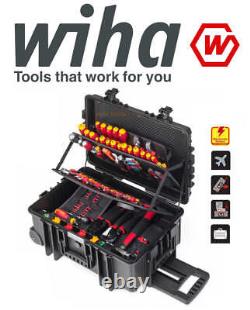 WIHA 42069 CompetenceXXL2 Electician VDE Screwdrivers, Pliers, Crimper + Tool Kit