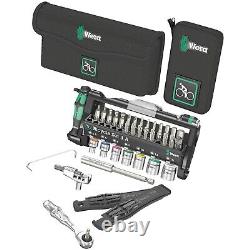 Wera Bicycle Set 3 A, 38Pce Maintenance Workshop Kit Screwdriver Ratchet, 004183