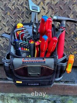 Wiha, Facom, Bahco Electricians Starter Tool Kit Set Veto Pro Pac TP6B Tool Bag