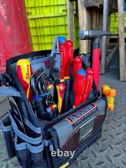 Wiha, Facom, Bahco Electricians Starter Tool Kit Set Veto Pro Pac TP6B Tool Bag